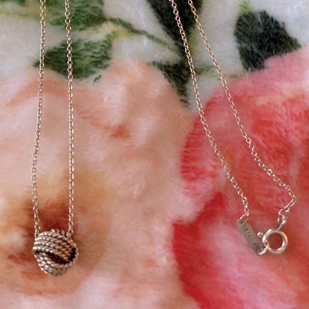 Tiffany Twist Knot Pendant